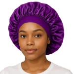 silk bonnet purple