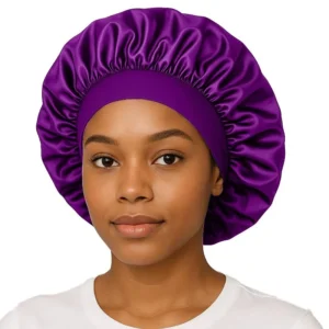 silk bonnet purple