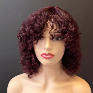 Ginger Fringe Wig (Human Hair)