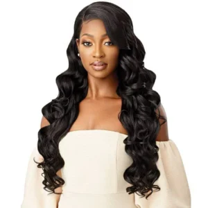 Outre melted Hairline synthetic HD lace front wig