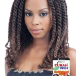 Shake N Go Equal Double Strand Style Cuban Twist Braid Crochet Hair
