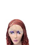 Two Steps Braided Wig Ginger Color