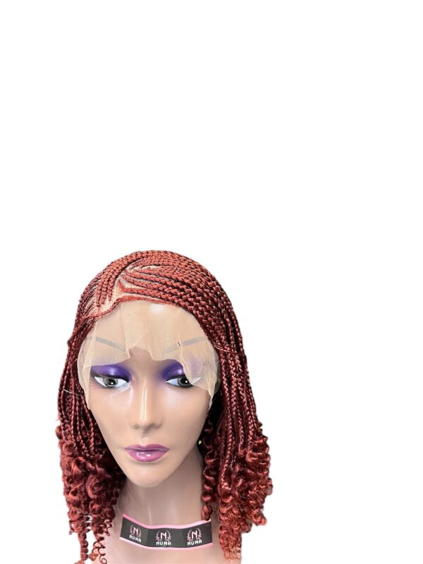 Two Steps Braided Wig Ginger Color