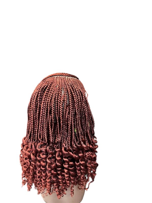 Two Steps Braided Wig Ginger Color