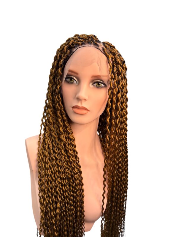 Water melon Synthetic Braided Wig